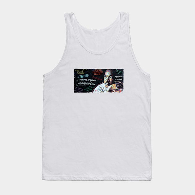 MLK Quotes Tank Top by marengo